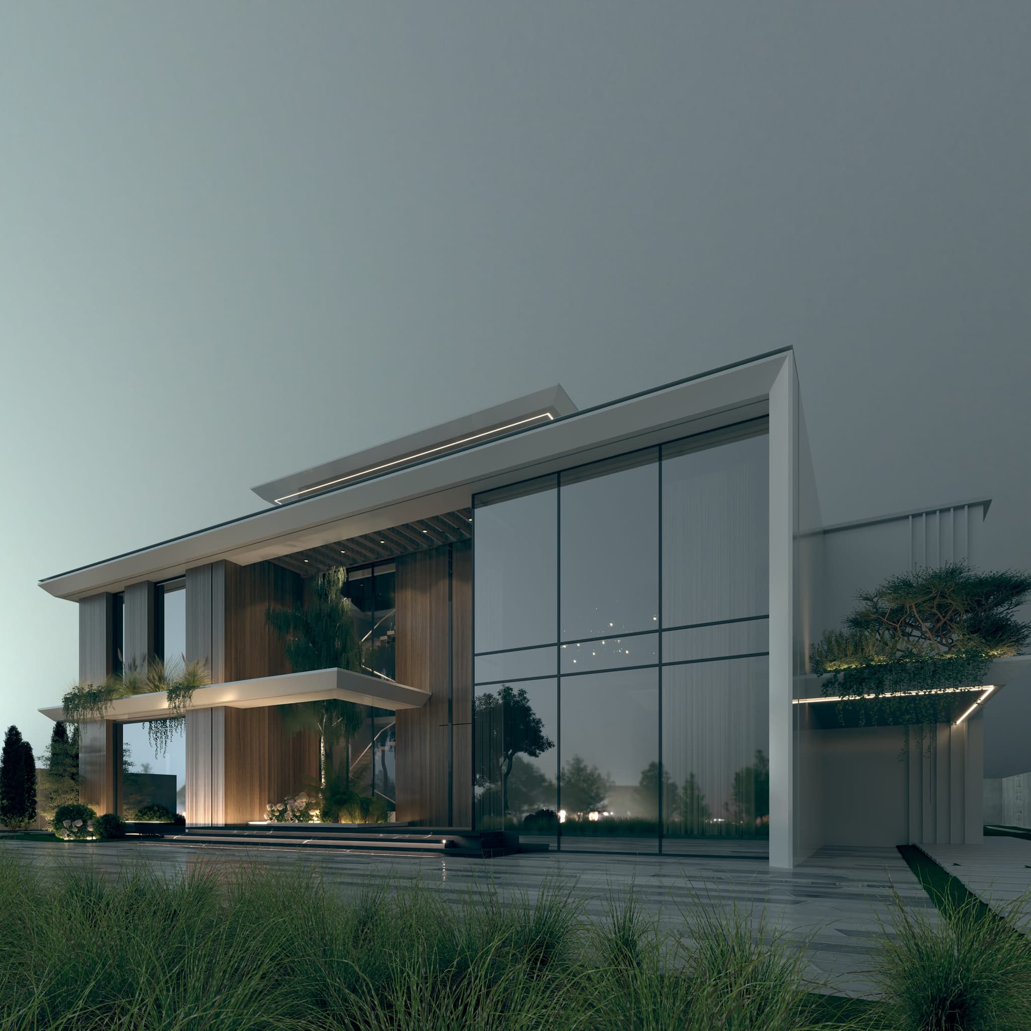 Crescent Villa, UAE: exterior, view 2